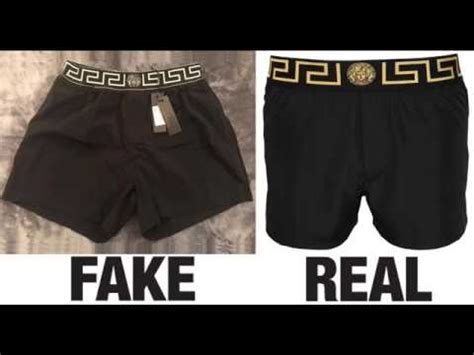 versace medusa swim shorts fake